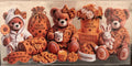 Pumpkin bear Christmas