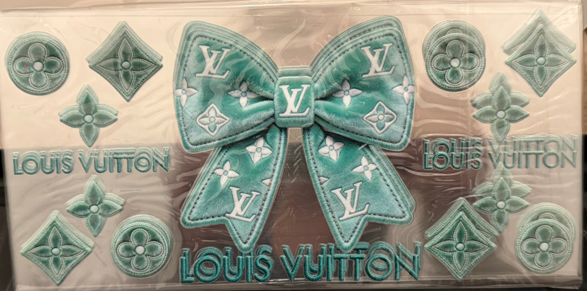 Velvet effect bow