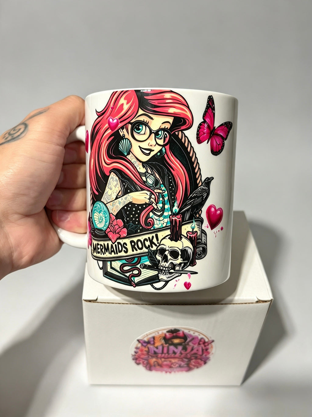 Mermaids rock 11oz ceramic mug