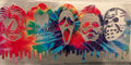 Neon Halloween wrap