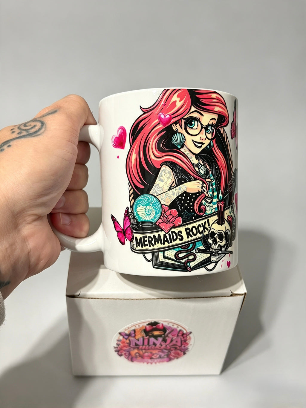 Mermaids rock 11oz ceramic mug