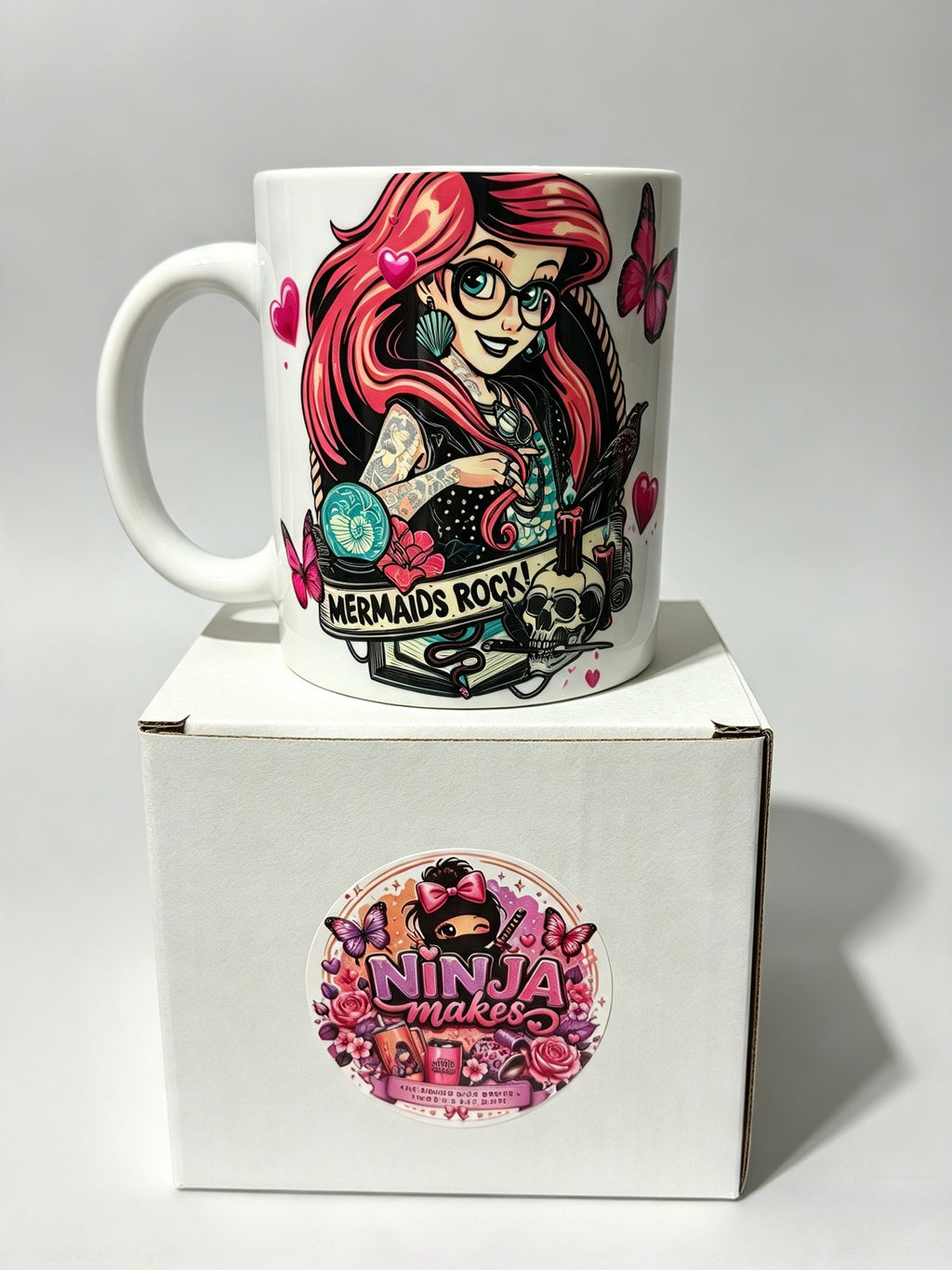 Mermaids rock 11oz ceramic mug