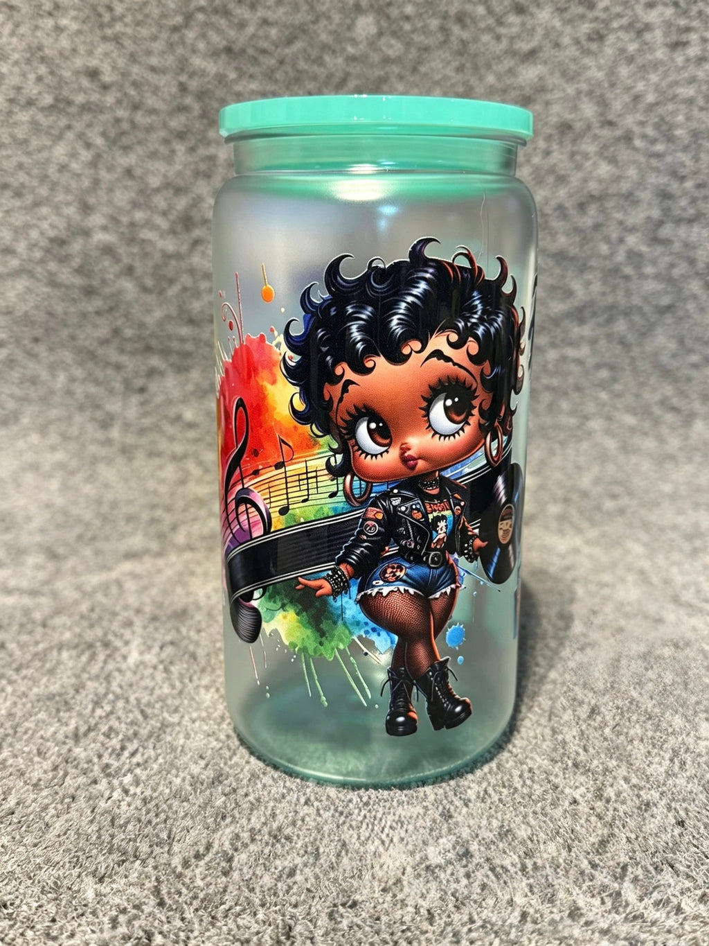 16oz Betty tumbler with straw