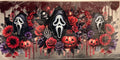 Ghostface Halloween wrap