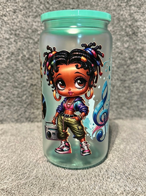 16oz Betty tumbler with straw