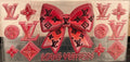Velvet bow effect