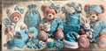 Blue bear Christmas